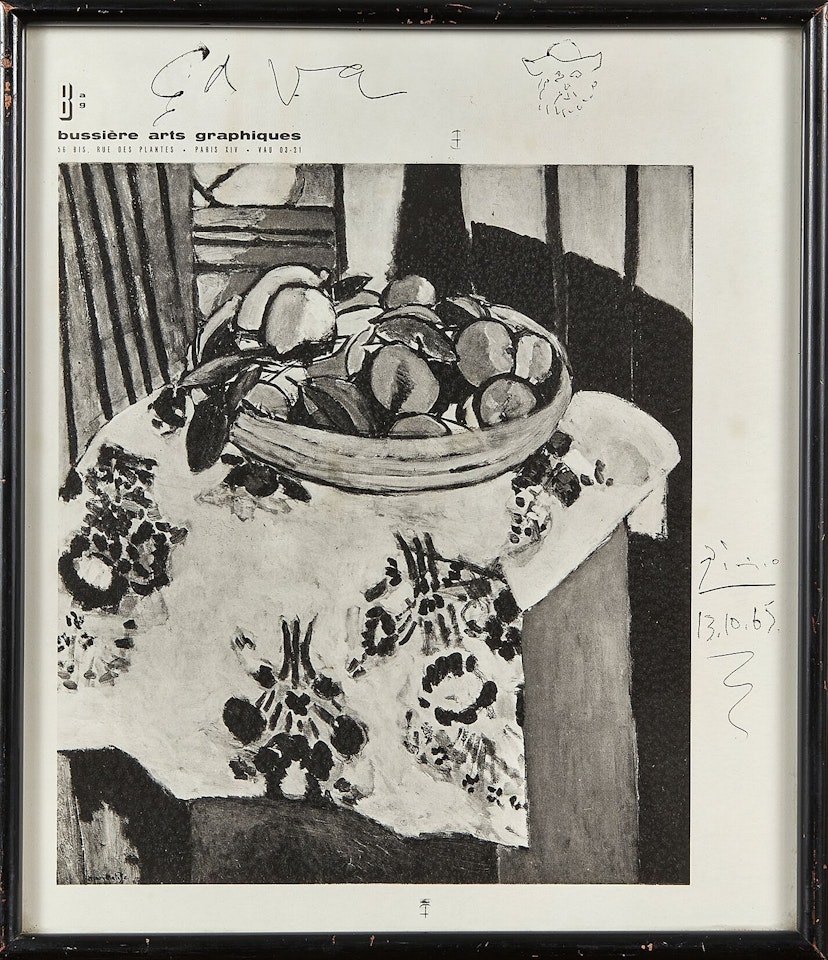 It goes by Pablo Picasso