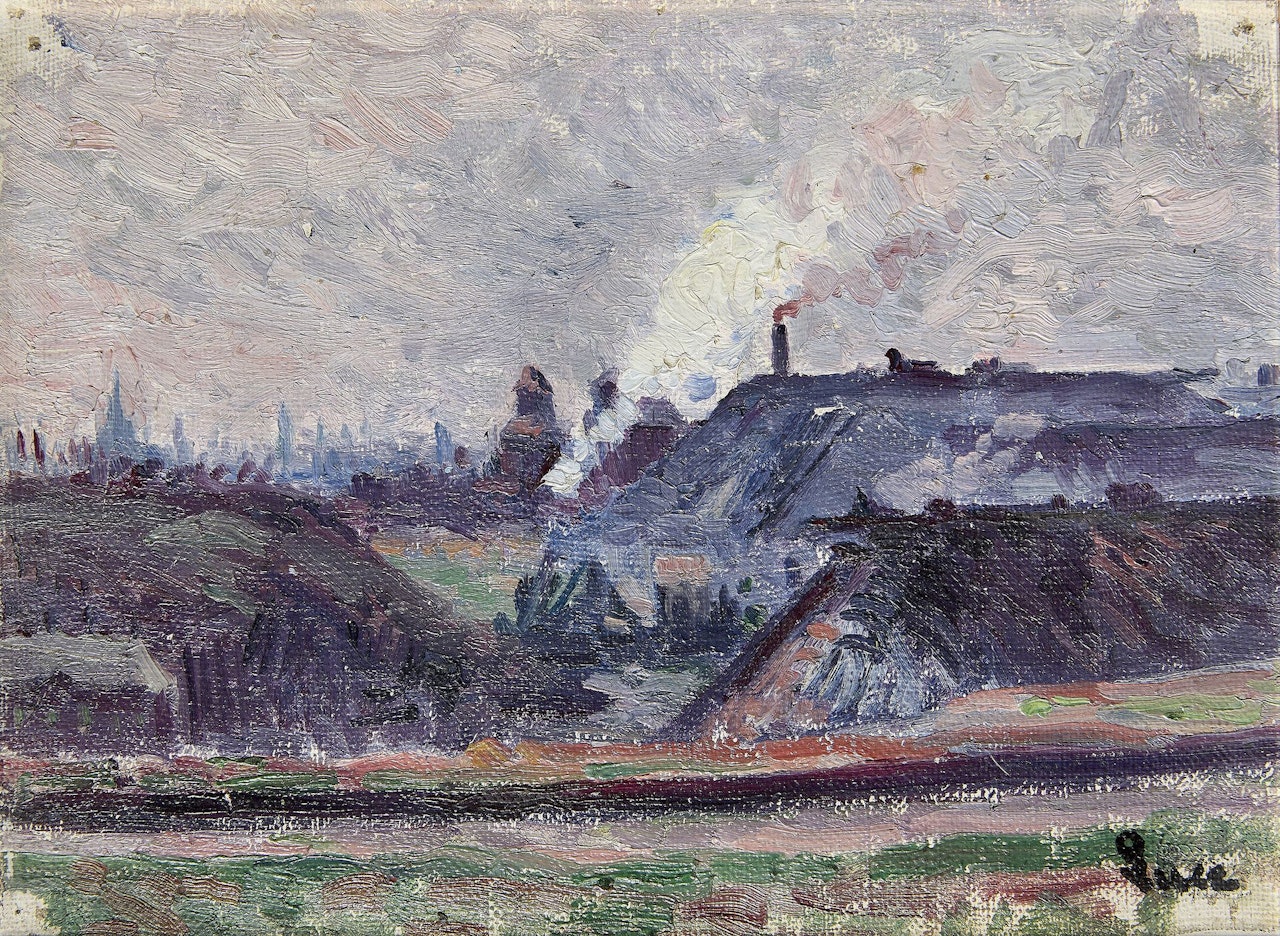 Charleroi, The Terrils by Maximilien Luce