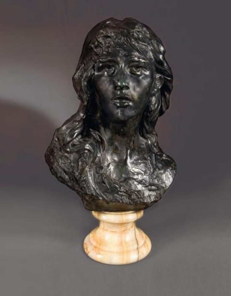 Cute (hollowed back version) Portrait of Rose Beuret by Auguste Rodin