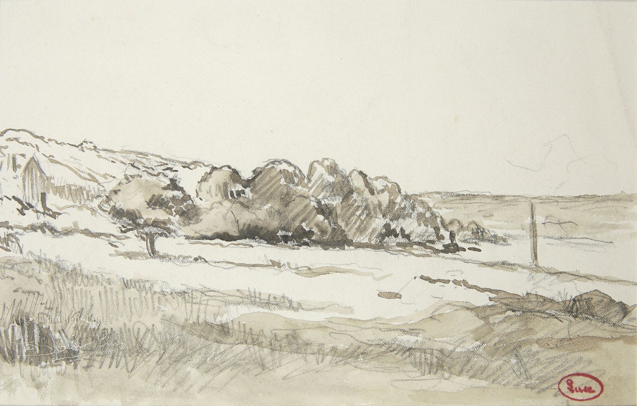Flicourt near Rolleboise by Maximilien Luce