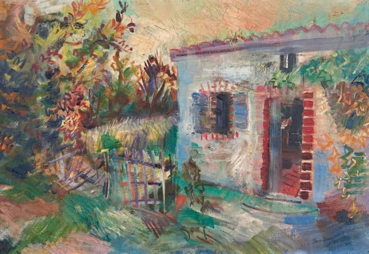 The open door by Jean Dufy