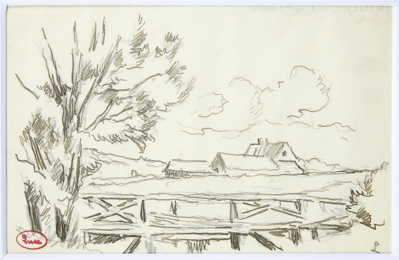 The Herville Bridge by Maximilien Luce