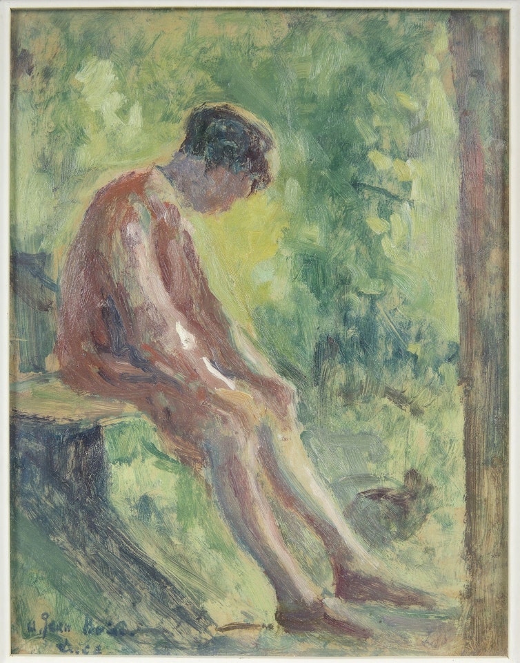 Bather by Maximilien Luce
