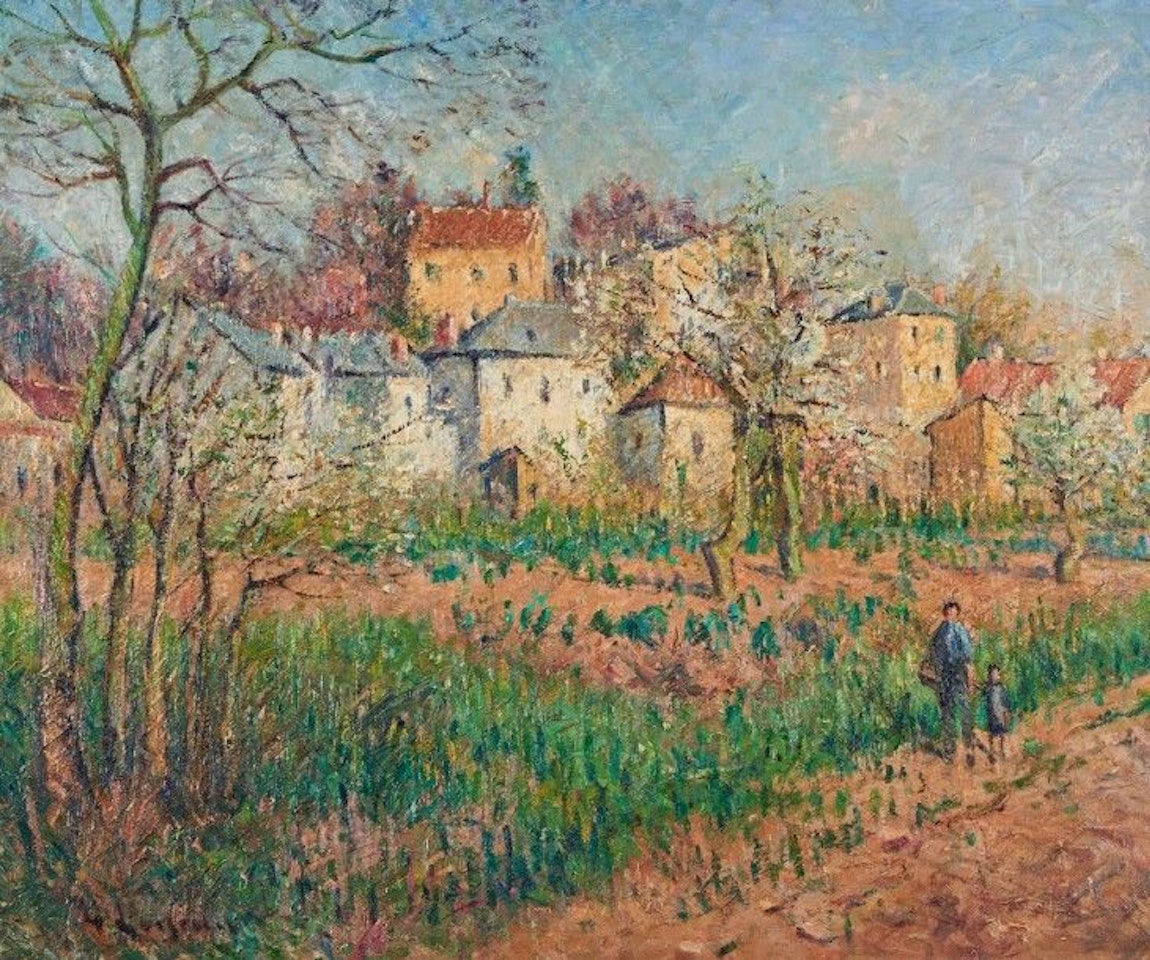 Pontoise, le Coteau de l"Ermitage by Gustave Loiseau