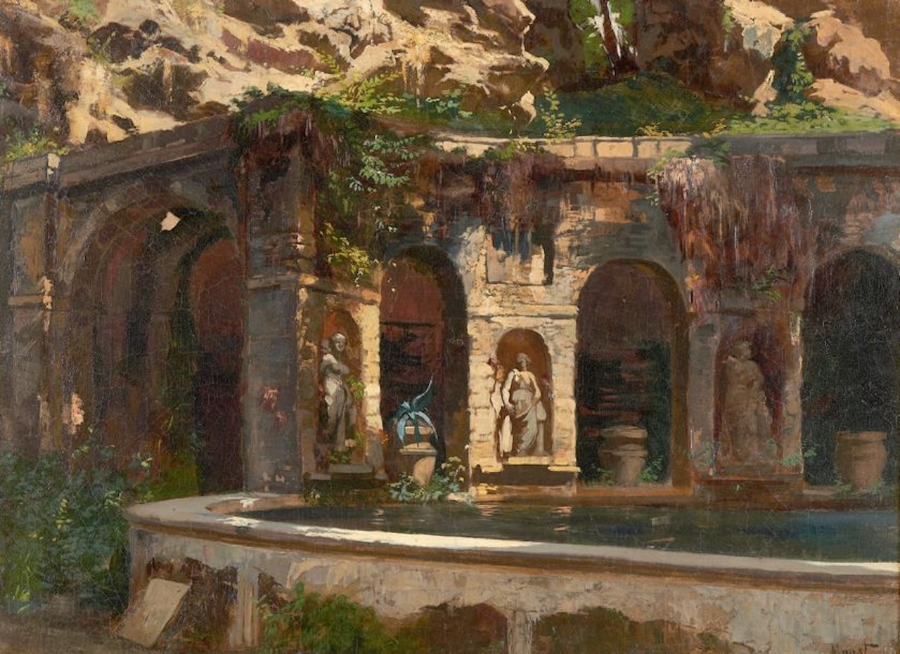 Tivoli by Rudolf Ernst