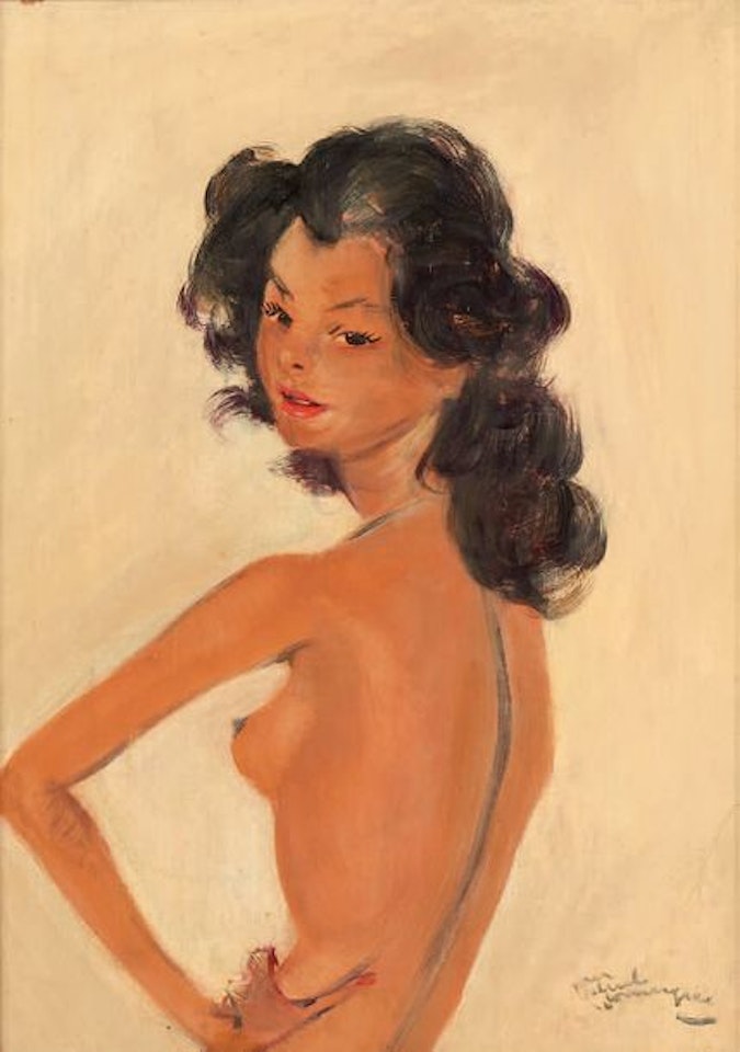 Fabia by Jean Gabriel Domergue
