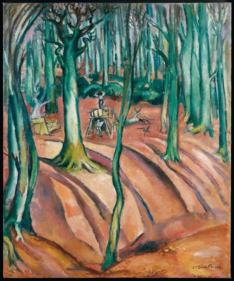 The forest (autumn) by Othon Friesz