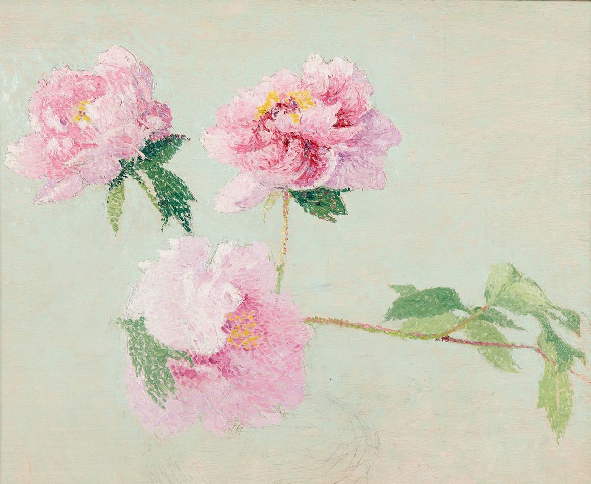 Study of roses by Achille Laugé