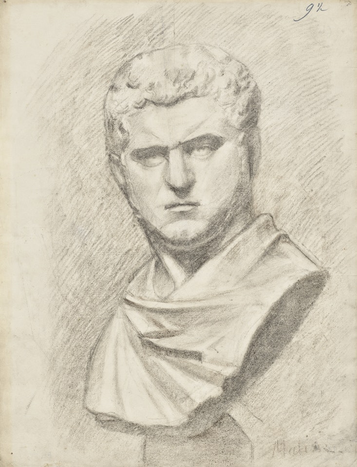 Académie, buste ancien by Henri Matisse