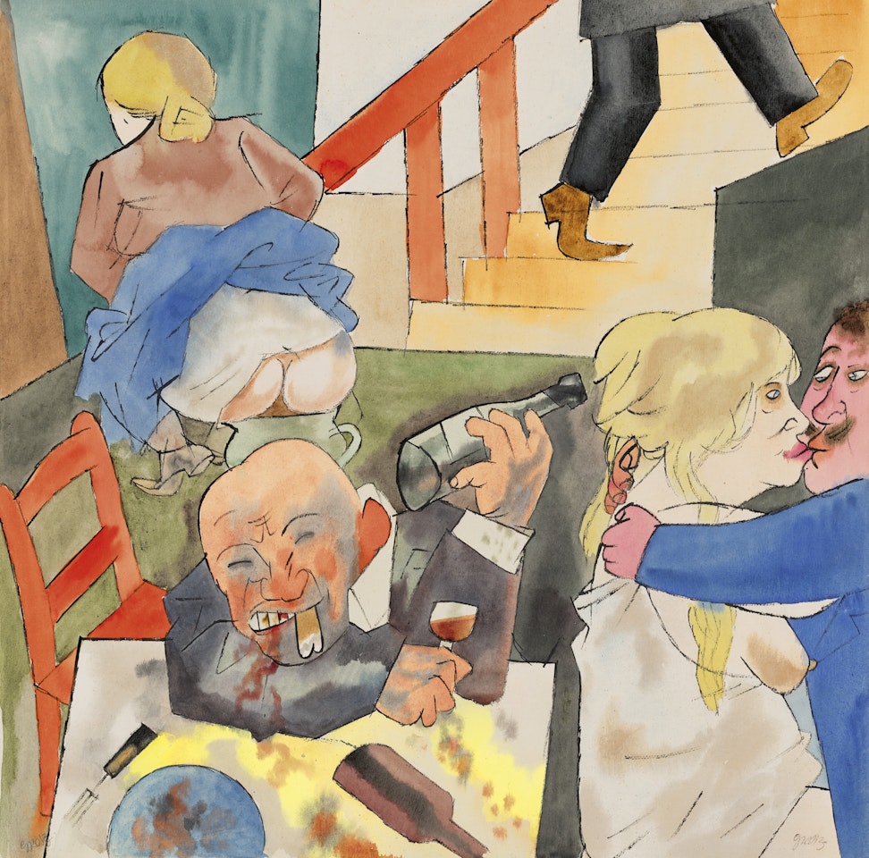 Orgie by George Grosz