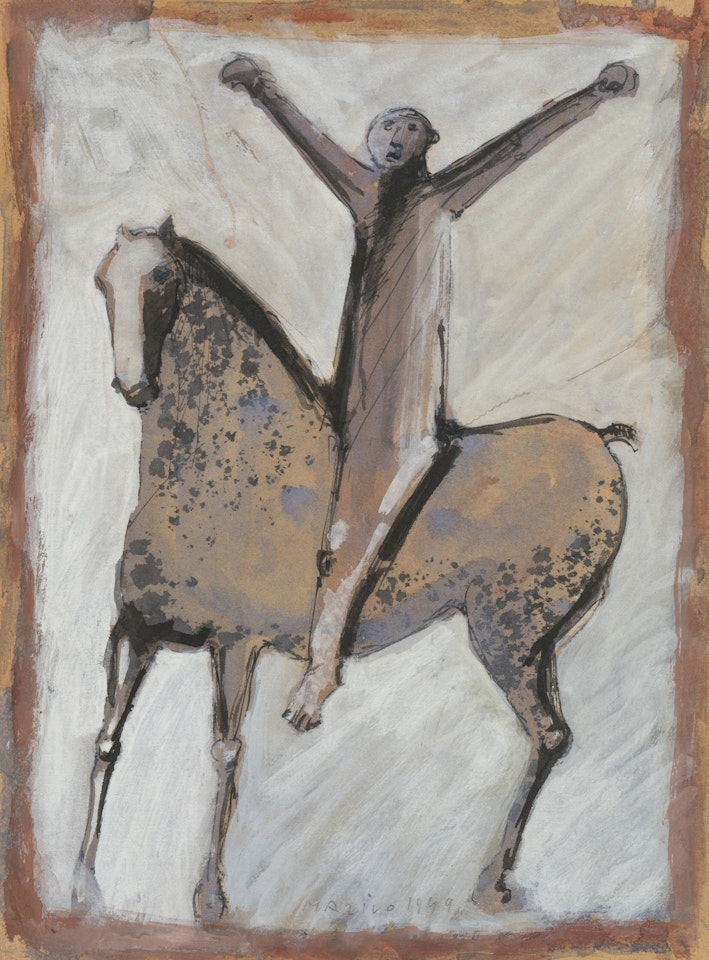 Cavallo e cavaliere by Marino Marini