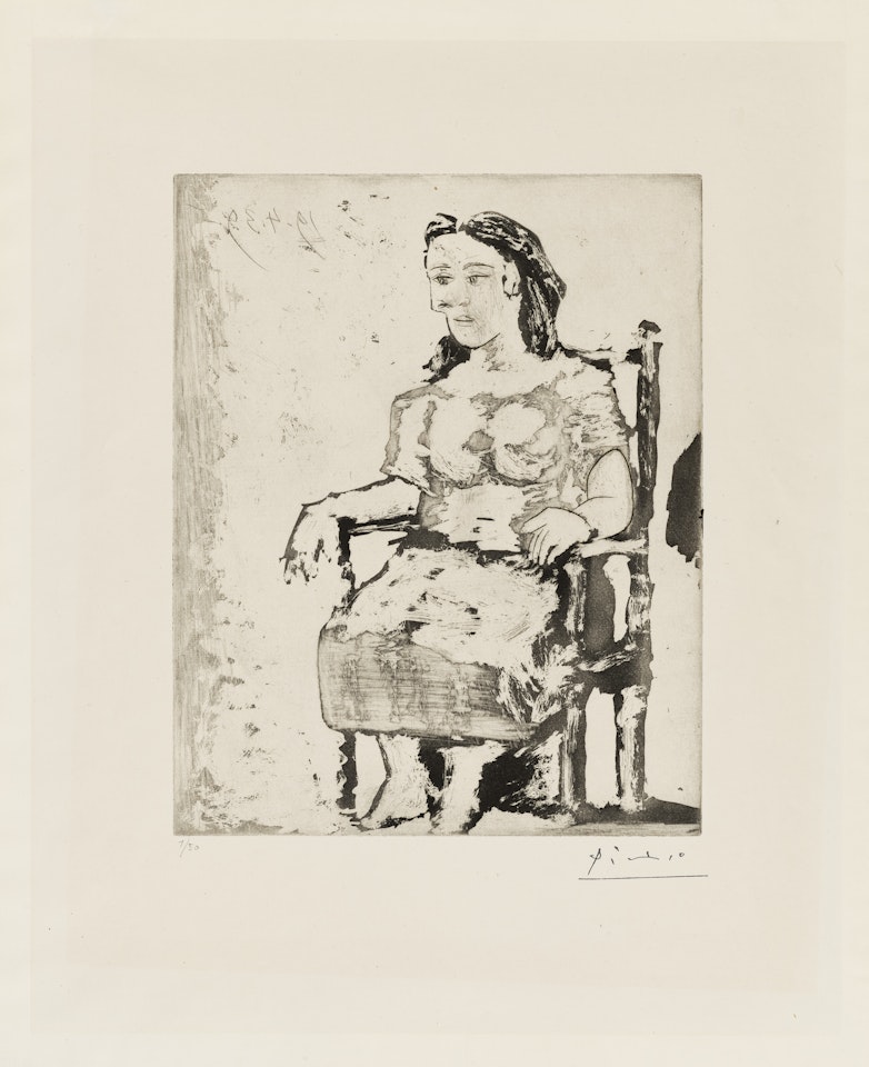 Femme au Fauteuil: Dora Maar by Pablo Picasso