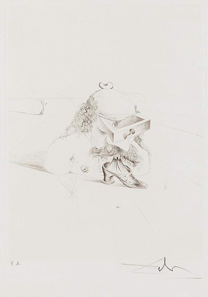 Le Bureaucrate by Salvador Dali