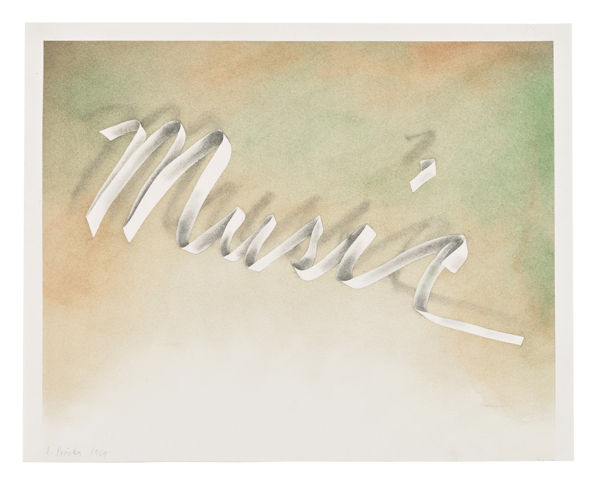 Music by Ed Ruscha