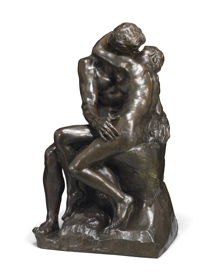 Le Baiser, moyen modèle dit "Taille de la Porte" - second état by Auguste Rodin