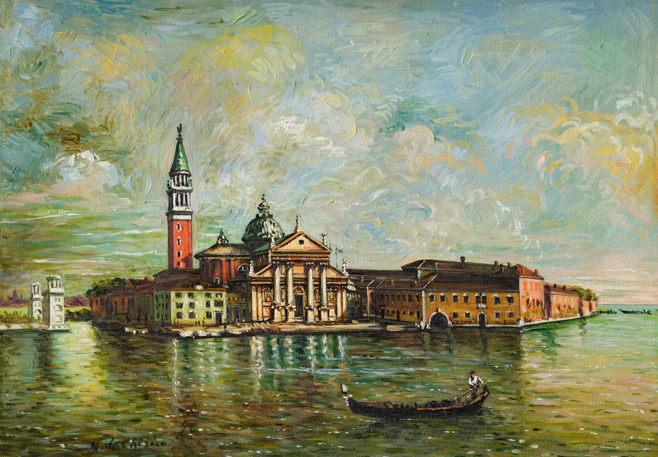 Isola di San Giorgio by Giorgio de Chirico