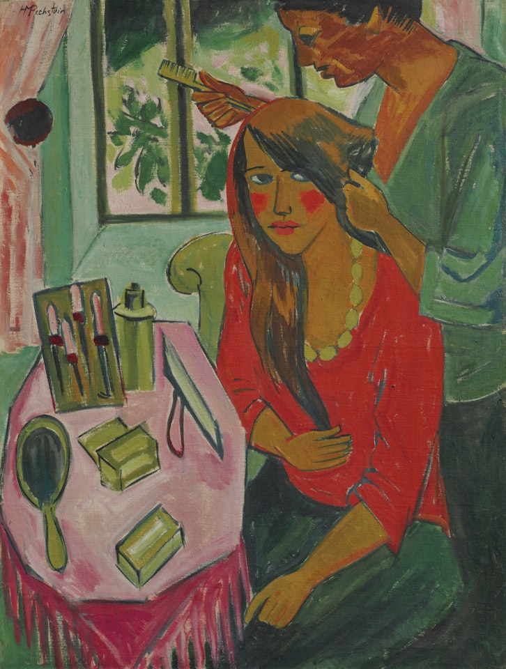 Toilette by Max Pechstein