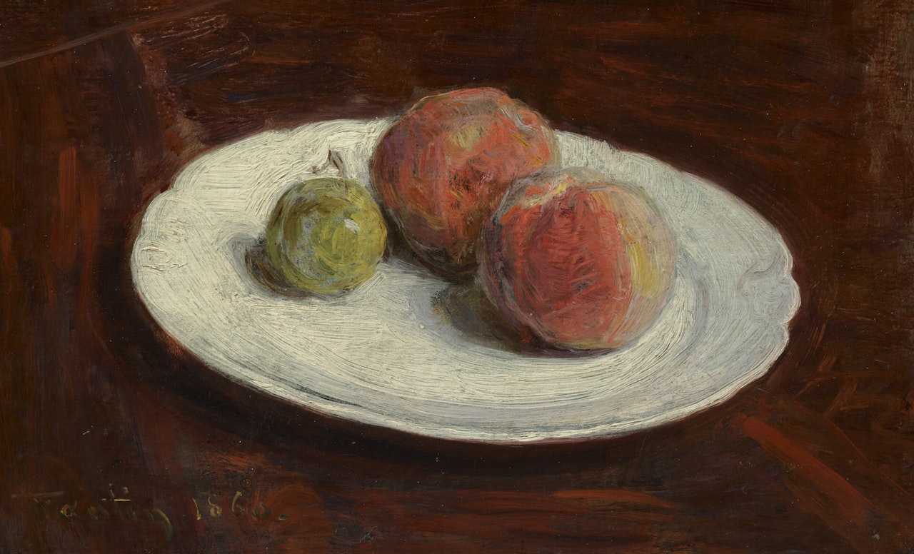 Pêches et prune by Henri Fantin-Latour