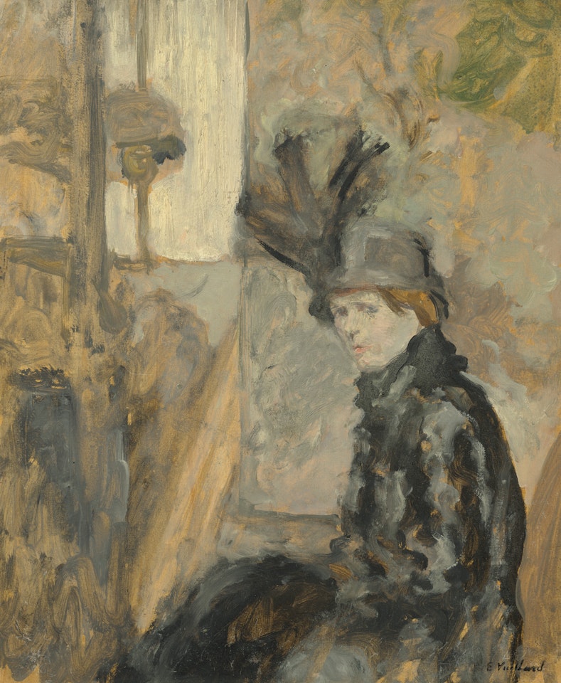 Le Shako à aigrette, Lili Lamy by Édouard Vuillard