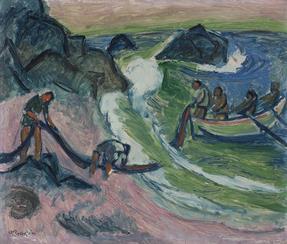 Netzwäscher by Max Pechstein