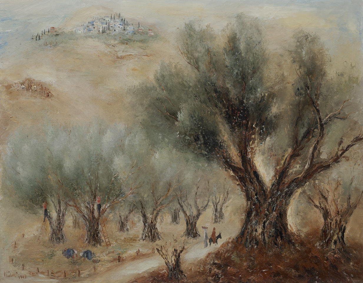 Landscape in Galilee by Reuven Rubin