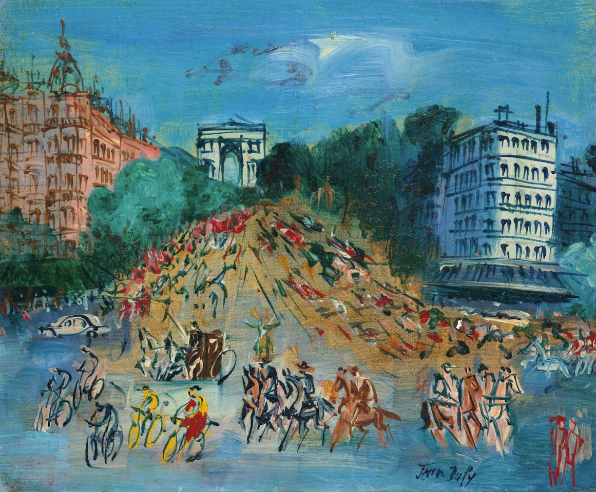 L"Arc de Triomphe by Jean Dufy