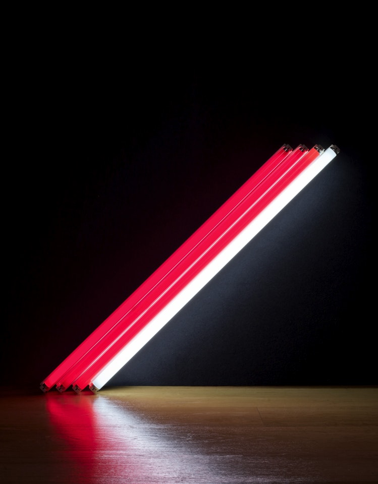 Untitled (to the citizens of the Swiss cantons) I by Dan Flavin