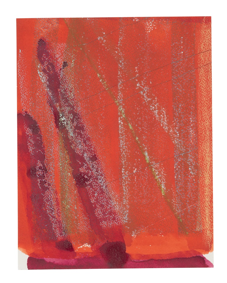 Rot, 8.2.84 (Red, 8.2.84) by Gerhard Richter