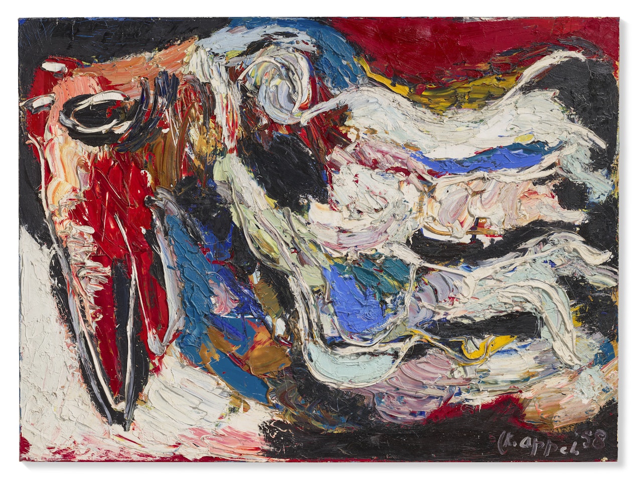 Gewonde Vogel (Wounded Bird) by Karel Appel