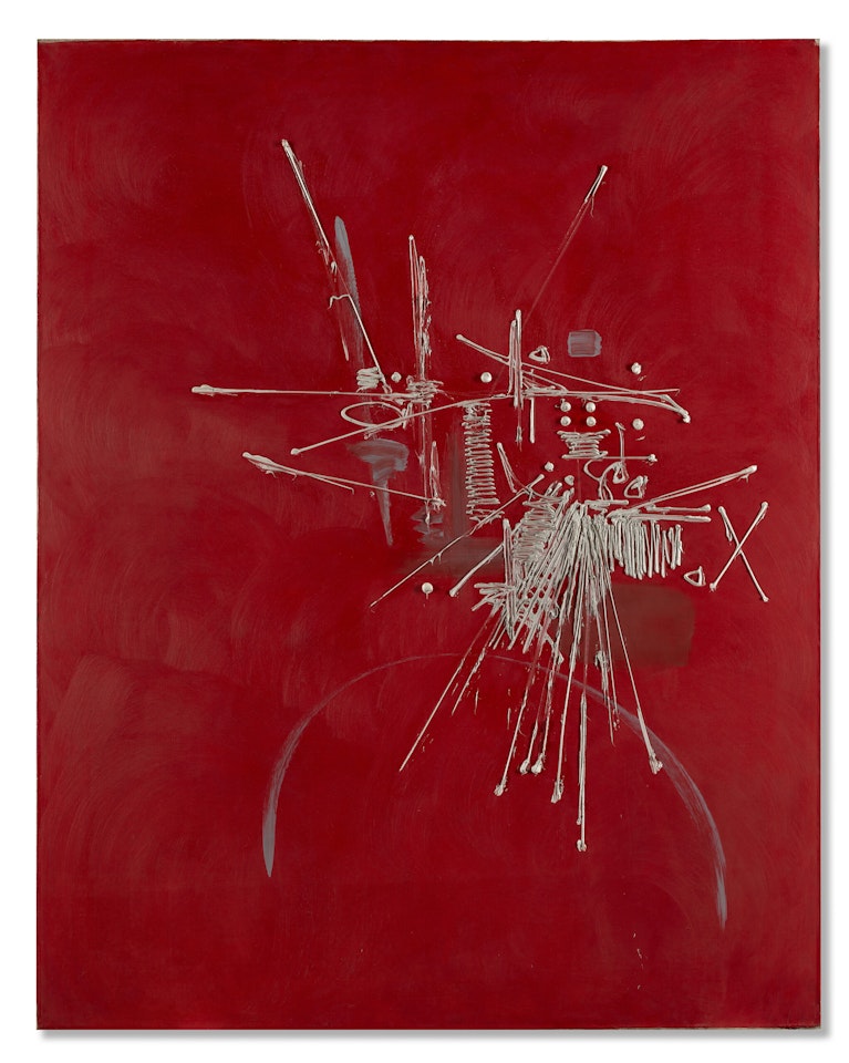 Magie rouge (Red Magic) by Georges Mathieu