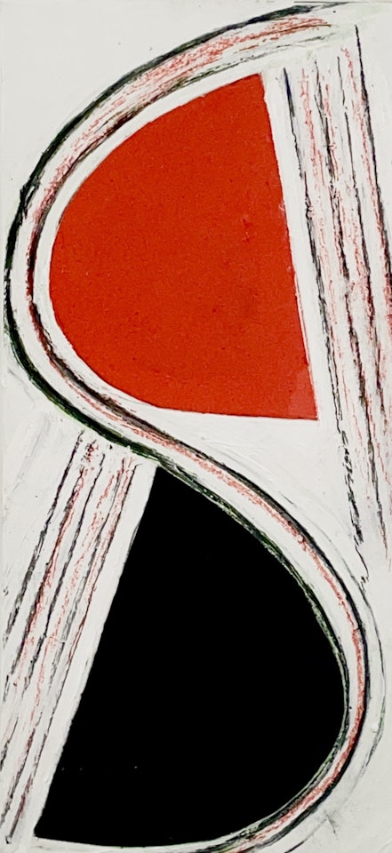 Swing Rhythm - Red, Black and White by Terry Frost