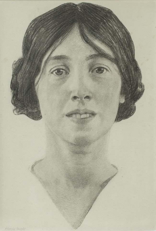 Portrait of Ella Naper by Harold Knight