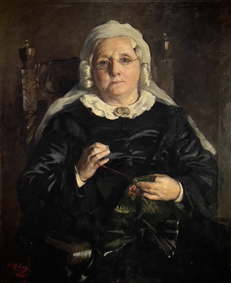 French Portrait by Stanhope Alexander Forbes