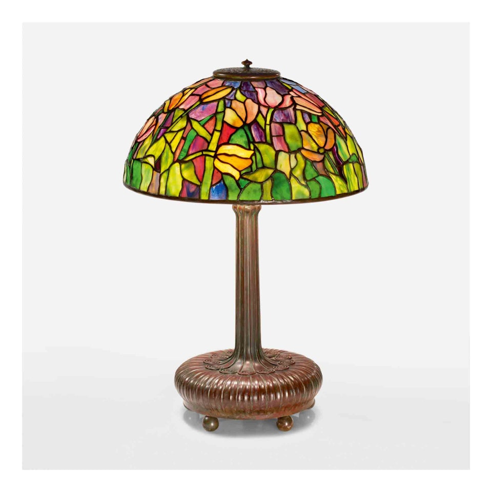 “Tulip” Table Lamp by Tiffany Studios