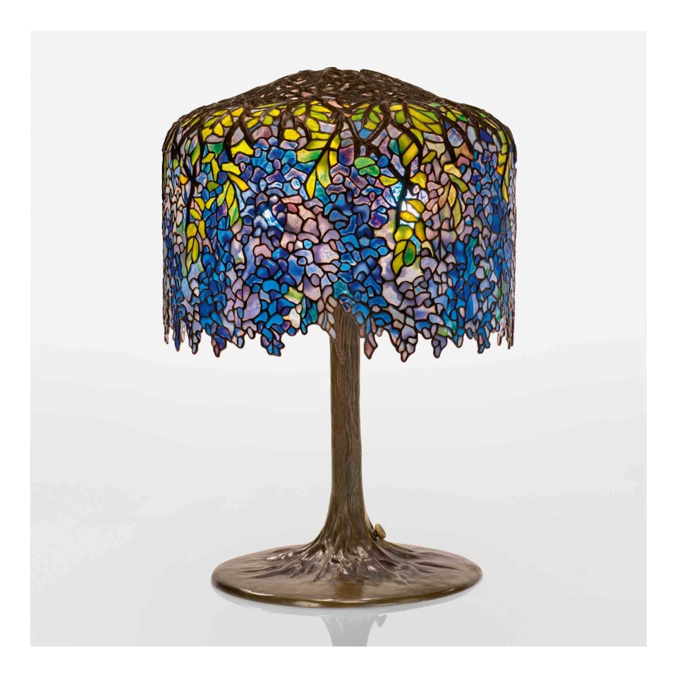 "Wisteria" Table Lamp by Tiffany Studios