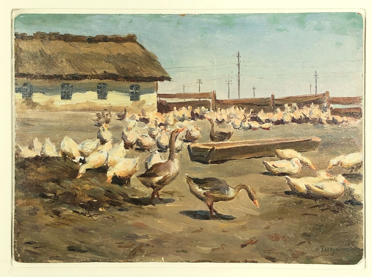 Geese by Continental School