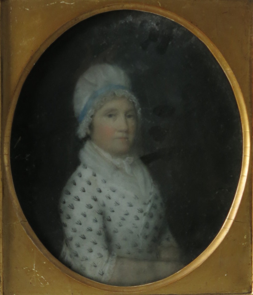 A Pair of Pastel Portraits of a Lady and Gentleman, standing half-length by English School