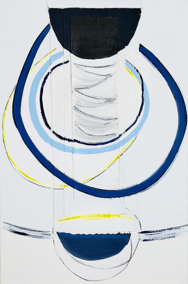 Blue and White Pisa by Terry Frost