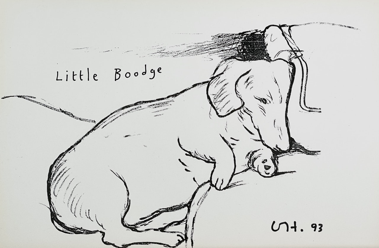 Little Boodge by David Hockney