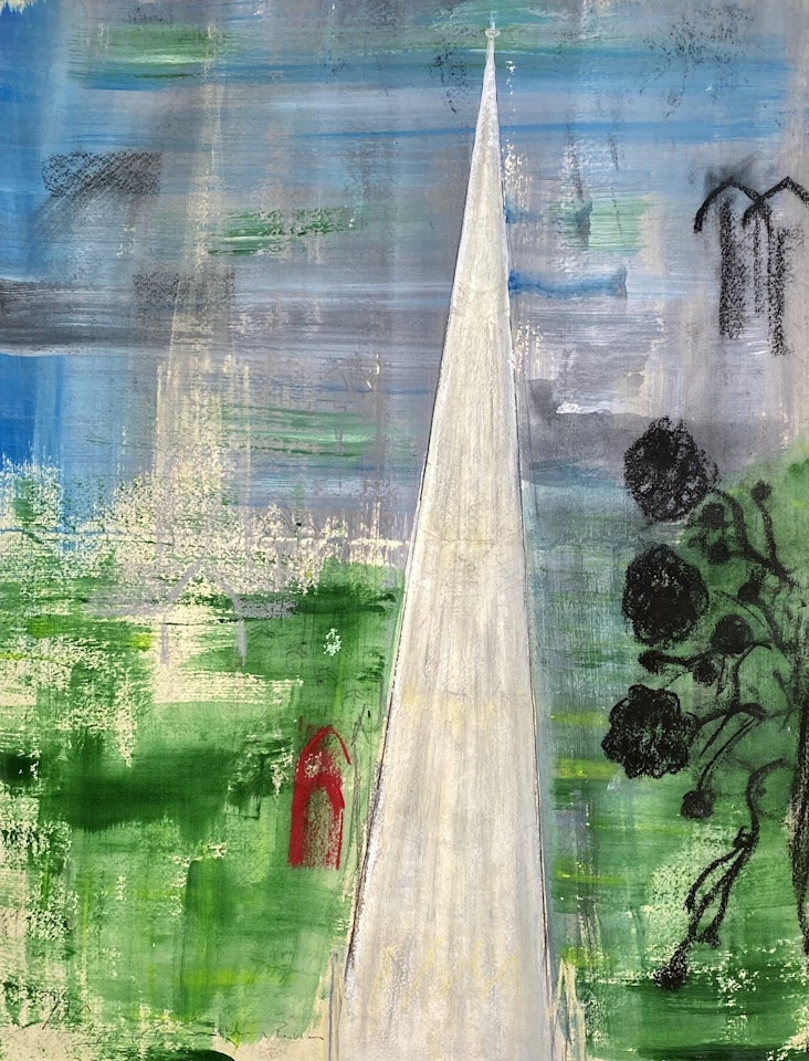 Salisbury Spire by John Piper