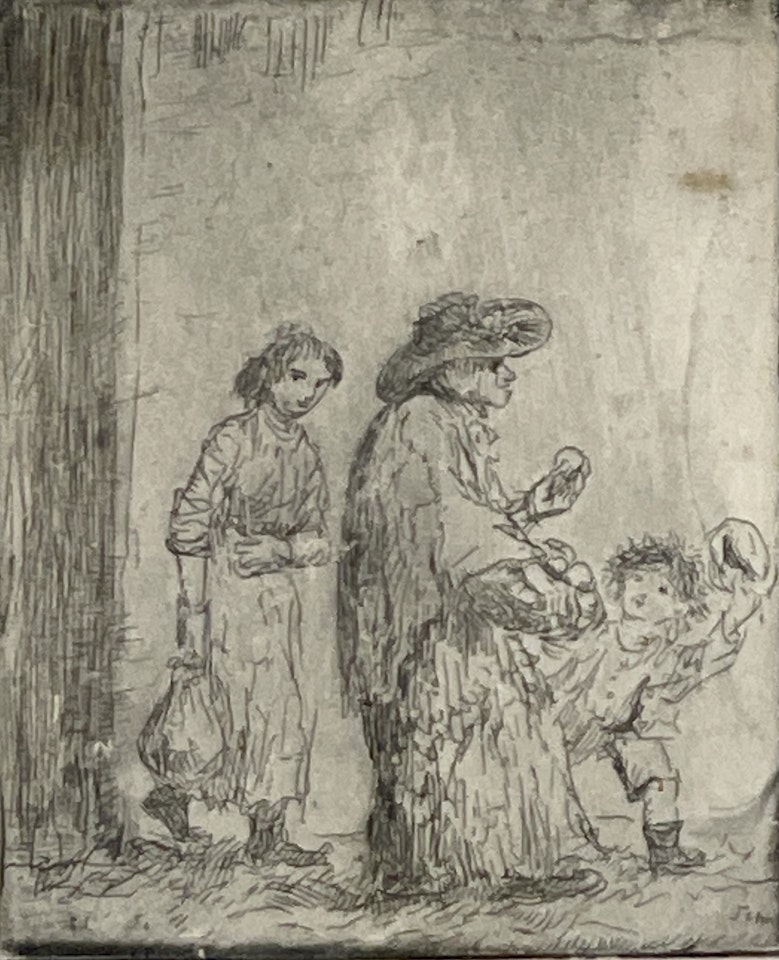 Fruit Sellers by Augustus Edwin John