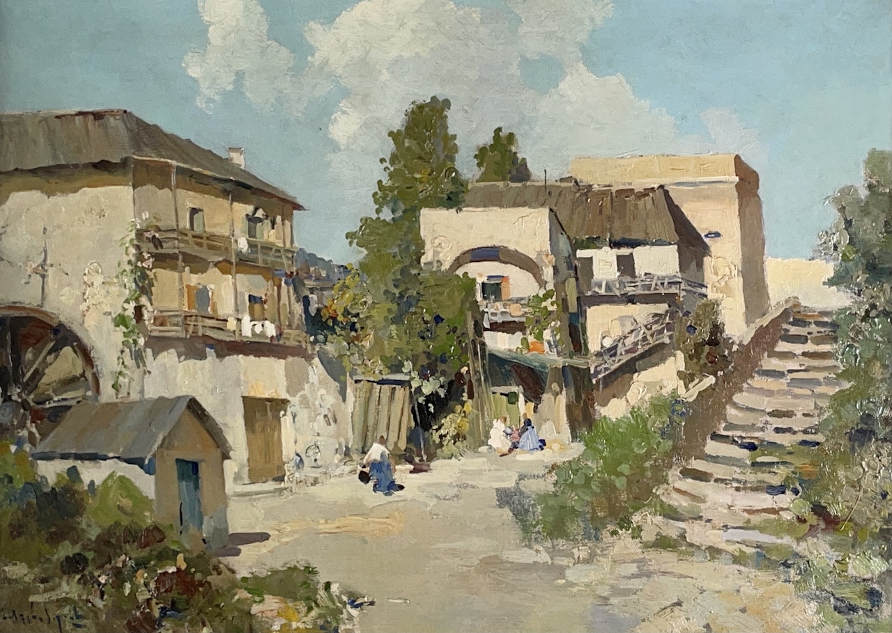 Mill by Italian School