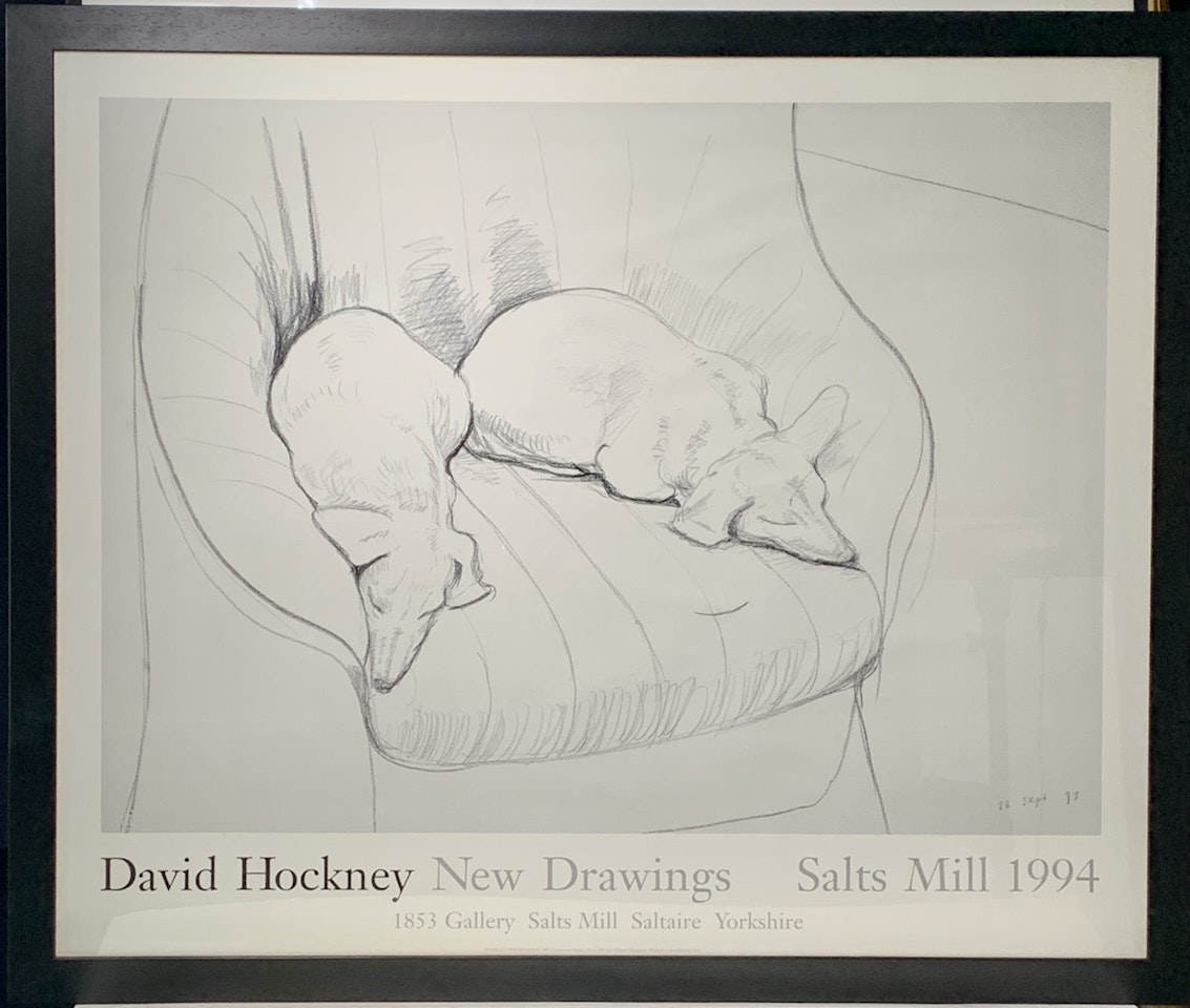 New Drawings Salts Mill by David Hockney