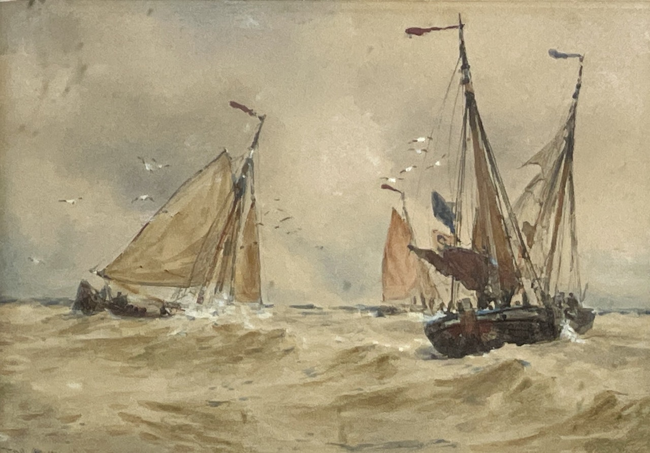 Off The Dogger Bank by Thomas Bush Hardy