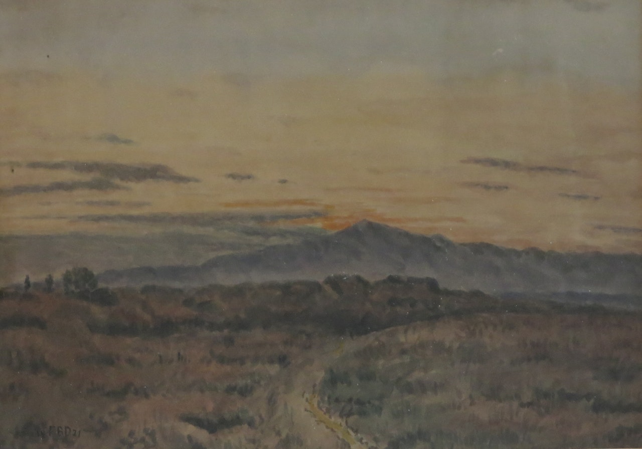 Mountain Landscape by English School