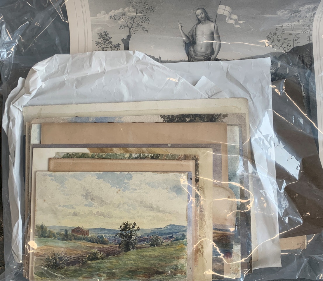 A Collection of Watercolours by English School