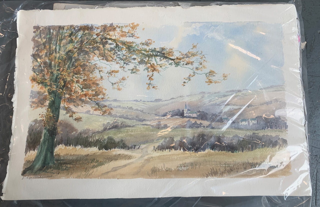 A Collection of Watercolours and prints by English School