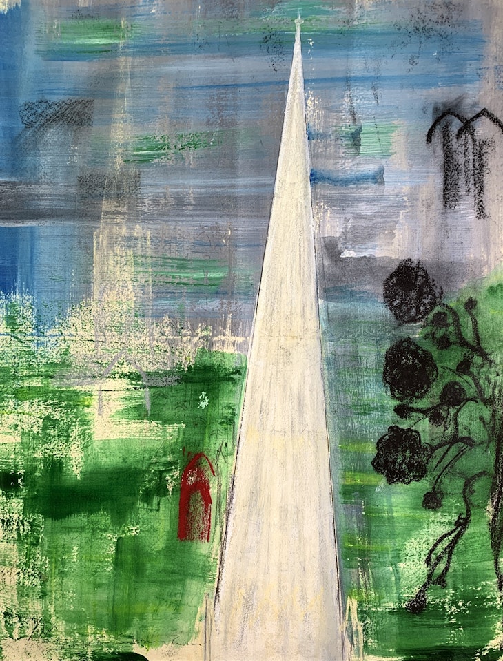 Salisbury Spire by John Piper