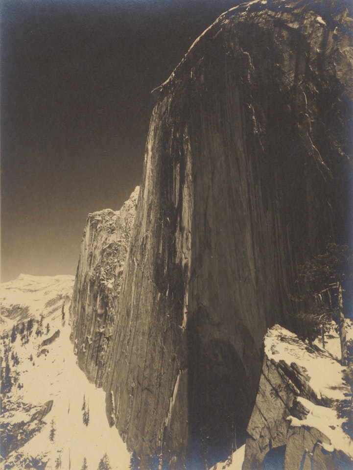 Monolith: The Face of Half Dome (Parmelian Print) by Ansel Adams
