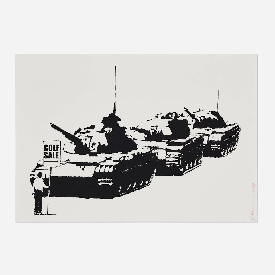 Golf Sale by Banksy